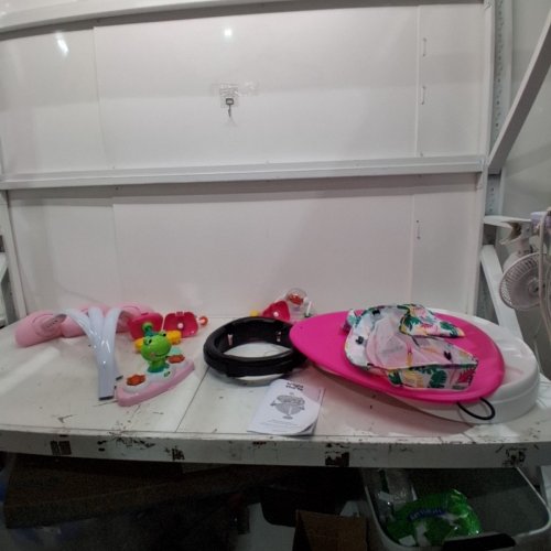 BRIGHT STARTS 2-IN-1 BOUNCE BOUNCE BABY ACTIVITY CENTER - PLAYFUL PALMS - PINK (MODEL: 12663) image 3