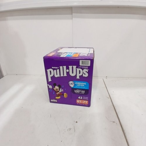 42PK BOY'S HUGGIES PULL-UPS TRAINING UNDERWEAR WITH LEARNING LAYER - 6T-7T - MICKEY MOUSE image 2