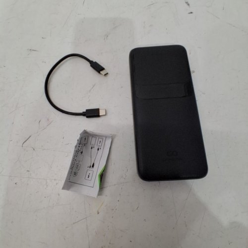 POWERTEK FAST CHARGE POWER BANK - 20W - 18W - 20000MAH - BLACK image 3