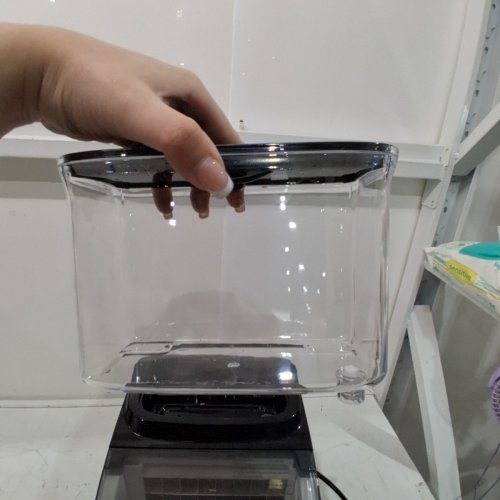 EUHOMY COUNTERTOP ICE CUBE MAKER MACHINE WITH EXTERNAL WATER TANK - 34LBS/DAY - BLACK (MODEL: IM005-CBL-CAEH) image 7