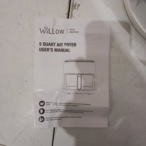 6-IN-1 WILLOW ECO SERIES AIR FRYER - 5 QT - WHITE image 3