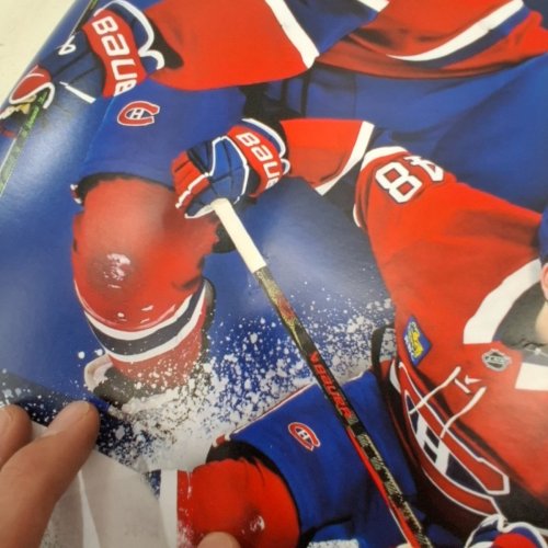 ALLPOSTERS NHL MONTREAL CANADIENS - LANE HUTSON 25 - 22" X 34" (MODEL: 26975) image 3
