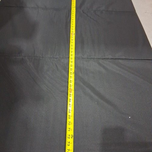 FOLDING BUNKIE BOARD WITH VELCRO STRAPS - 39.5" X 74.5"X 0.25" - TWIN/TWIN XL - BLACK image 2
