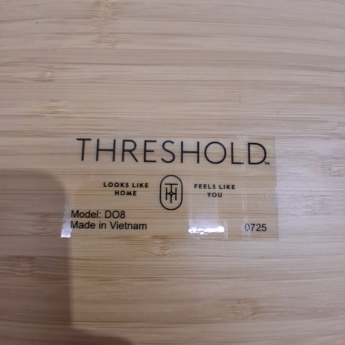 THRESHOLD COLLAPSIBLE LAP DESK TABLE - BROWN (MODEL: D08) image 2