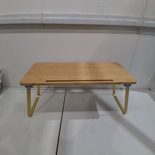 THRESHOLD COLLAPSIBLE LAP DESK TABLE - BROWN (MODEL: D08) image 3