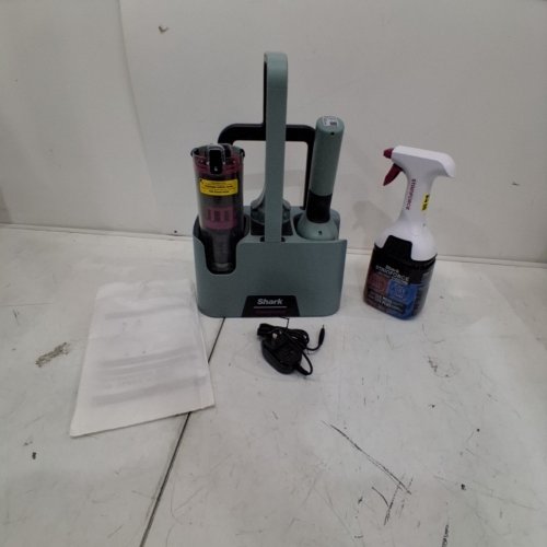 SHARK STAINFORCE CORDLESS HANDHELD CARPET/UPHOLSTERY STAIN CLEANER - (MODEL: HX101C) image 3