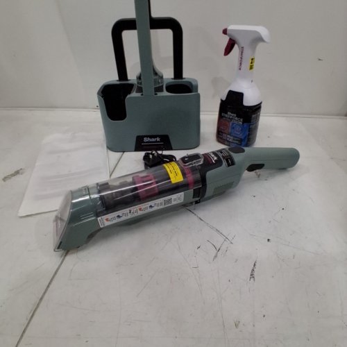 SHARK STAINFORCE CORDLESS HANDHELD CARPET/UPHOLSTERY STAIN CLEANER - (MODEL: HX101C) image 4