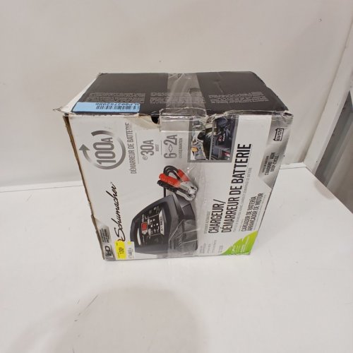 SCHUMACHER BATTERY CHARGER ENGINE STARTER AND ADVANCED DIAGNOSTIC TESTING - 2/12/30/100A 6V/12V (MODEL: SC1308) image 5
