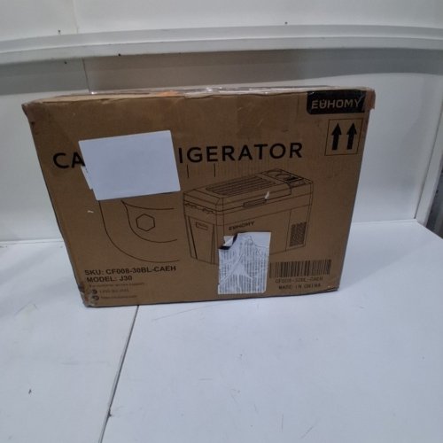 EUHOMY PORTABLE APP CONTROLLED COMPRESSOR ELECTRIC COOLER/REFERIGERATOR - 23L - BLACK/GREY (MODEL: CF008-23BL-CAEH) image 6