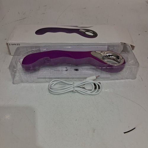 FEMALE G-SPOT VIBRATOR FOR CLIT AND ANAL STIMULATION - PURPLE image 2