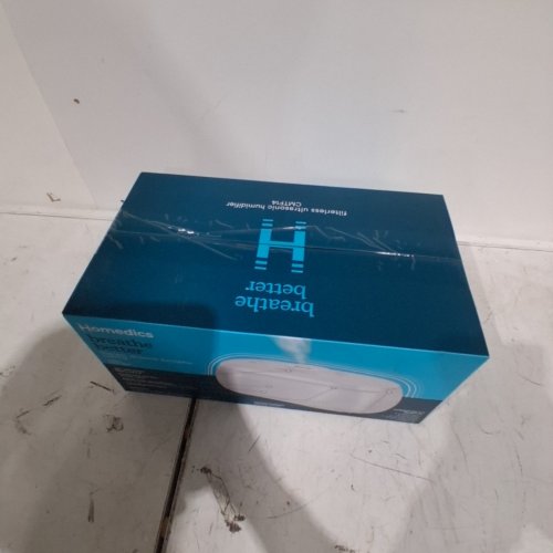 HOMEDICS ULTRASONIC HUMIDIFIER, VISIBLE COOL MIST 7-COLOR NIGHT-LIGHT, 3 COOL MIST SETTINGS - 0.5 GAL - WHITE (MODEL:CMTF14) image 2