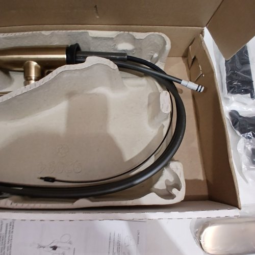 DELTA ESSA TOUCH2O KITCHEN FAUCET WITH TOUCHLESS TECHNOLOGY-16" X 19.38"-CHAMPAGNE BRONZE-(MODEL:9113TL-CZ-DST) image 9