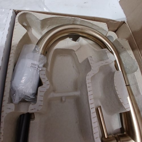 DELTA ESSA TOUCH2O KITCHEN FAUCET WITH TOUCHLESS TECHNOLOGY-16" X 19.38"-CHAMPAGNE BRONZE-(MODEL:9113TL-CZ-DST) image 11