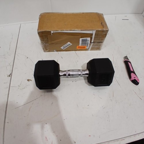 CAP RUBBER HEX DUMBBELL - 20LBS image 2
