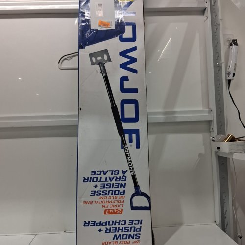 SNOW JOE EDGE 2-IN-1 SNOW PUSHER/ICE CHOPPER - 24" SHOVEL - BLUE/BLACK/SILVER (MODEL: SJEG24) image 5