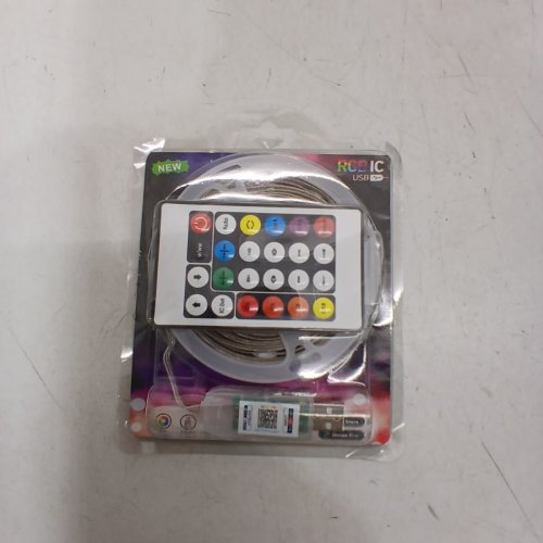 RGB USB LED STRIP FAIRY LIGHTS WITH REMOTE - 16.4FT - MULTICOLOR image 2