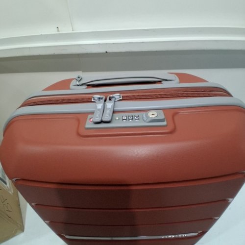 SAMSONITE OMNI PC HARDSIDE SPINNER, 20" - BURNT ORANGE (MODEL: 68308-1156) image 4