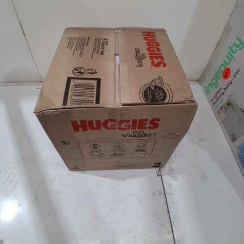 186PK HUGGIES LITTLE SNUGGLERS DIAPERS - SIZE 2 - DISNEY WINNIE THE POOH (MODEL: 56310) image 2