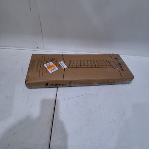 WHITMOR OVER THE DOOR SHOE RACK - HOLDS 36 PAIRS - WHITE - 69" image 3