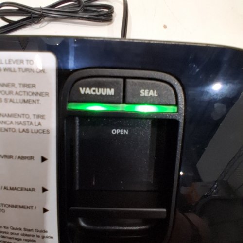 FOODSAVER SPACE SAVING FOOD VACUUM SEALER MACHINE - BLACK (MODEL- VS1110) image 2
