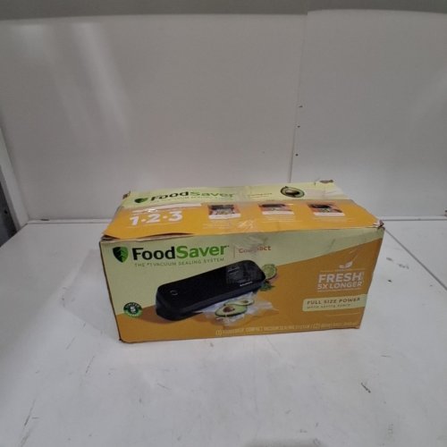 FOODSAVER SPACE SAVING FOOD VACUUM SEALER MACHINE - BLACK (MODEL- VS1110) image 5