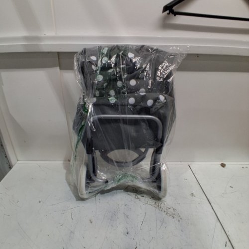 BIOS LIVING ROLLING SHOPPING CART - GREY/POLKA DOTS (MODEL: LF533) image 4