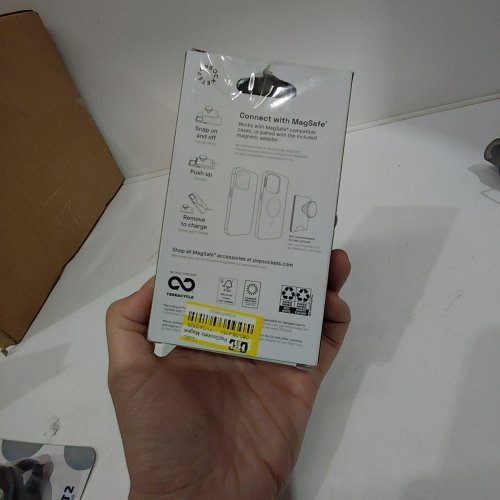 POPSOCKET MAGNETIC PHONE WALLET+ FOR MAGSAFE - LATTE BROWN image 3