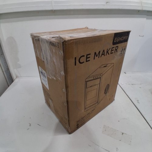 EUHOMY SELF-CLEANING COUNTERTOP NUGGET ICE MAKER - 40LBS/24H - BLACK (MODEL: IM017-NBL-CAEH) image 7