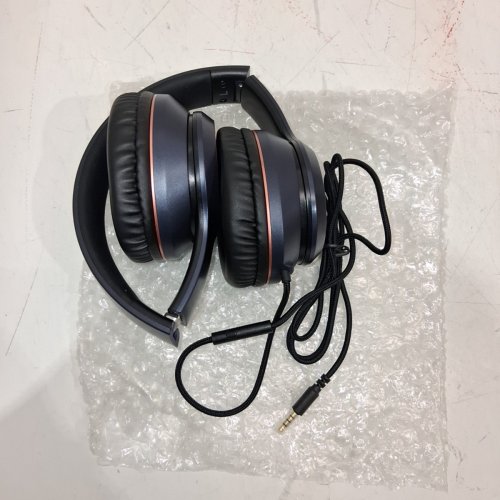 LORELEI OVER-EAR WIRED HEADPHONES WITH MICROPHONE - NAVY (MODEL : X8) image 3