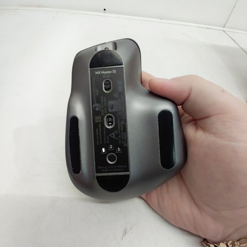 LOGITECH MX MASTER 3S WIRELESS PERFORMANCE MOUSE - 8K DPI, USB-C, BLUETOOTH - GRAPHITE (MODEL:‎ MR0077) image 2