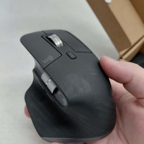 LOGITECH MX MASTER 3S WIRELESS PERFORMANCE MOUSE - 8K DPI, USB-C, BLUETOOTH - GRAPHITE (MODEL:‎ MR0077) image 4