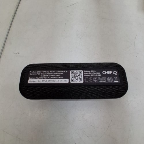 CHEF IQ SENSE SMART WIFI & BLUETOOTH 4 INTERNAL TEMPERATURE SENSORS SMART THERMOMETER - HEAT RESISTANT UP TO 1,000ºF (537ºC) - BLACK (MODEL: CQ60-1B-HUB) image 6