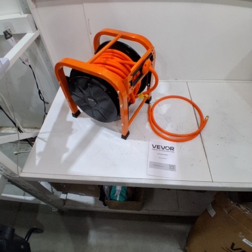VEVOR AIR HOSE REEL - 3/8" X 100FT - 150 PSI - ORANGE (MODEL: NAH-A30) image 3
