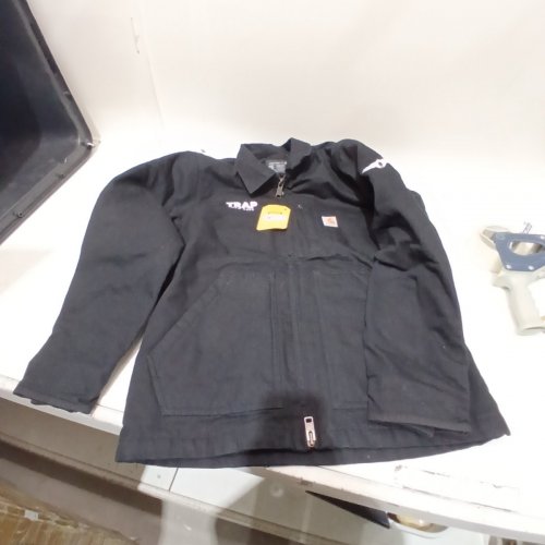 MEN'S CARHARTT LOOSE FIT SHERPA-LINED FIELD JACKET - SMALL - BLACK (MODEL: OC4293-M) image 2