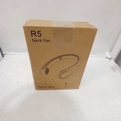 PORTABLE BLADELESS RECHARGEABLE R5 NECK FAN - WHITE image 5