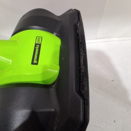 GREENWORKS **TOOL ONLY** PRO BRUSHLESS CORDLESS MOTOR SNOW SHOVEL- 80 V MAX POWER - 12" - GREEN (MODEL: GLSS80000/2601202) image 4