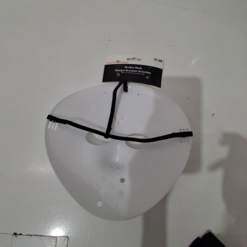 ADULT UNISEX WAY TO CELEBRATE! HOCKEY FACE MASK - OSFM - WHITE image 3