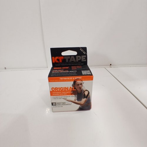 20PK KT TAPE ORIGINAL PRE-CUT KINESIOLOGY TAPE - 5.1 CM X 25.4 CM - BLACK image 2