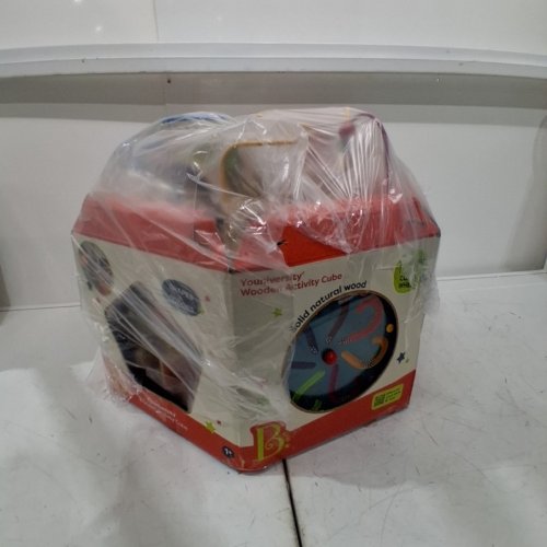 B. TOYS WOODEN ACTIVITY CUBE, YOUNIVERSITY DEVELOPMENTAL LEARNING - MULTICOLOR (MODEL:BX2380) image 5