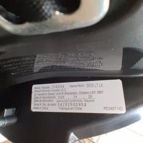 GRACO SNUGRIDE 35 LITE LX INFANT CAR SEAT - 4-35LBS CAPACITY - GOTHAM FASHION BLACK/GREY (MODEL: 2143034) image 2