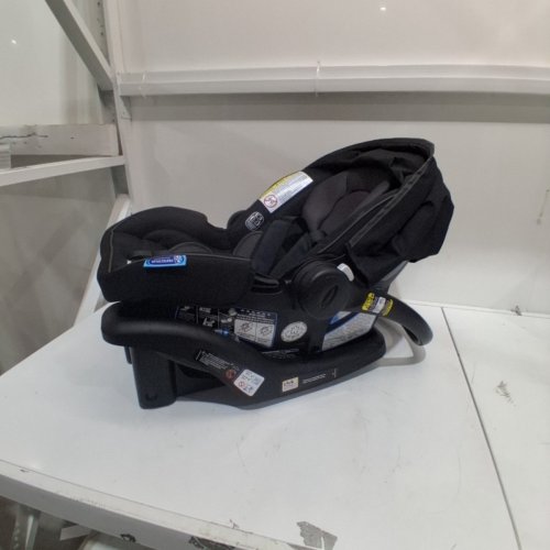 GRACO SNUGRIDE 35 LITE LX INFANT CAR SEAT - 4-35LBS CAPACITY - GOTHAM FASHION BLACK/GREY (MODEL: 2143034) image 4