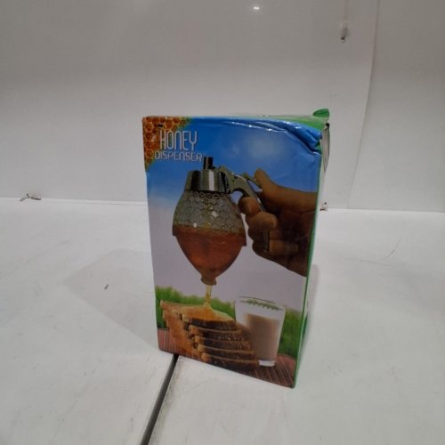 PLASTIC HONEY SYRUP DISPENSER-8OZ-CLEAR image 4