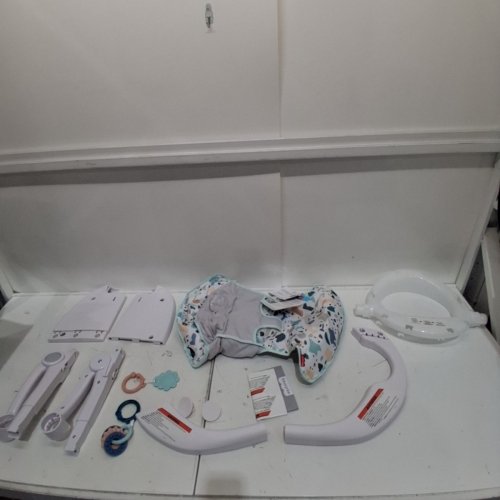 FISHERPRICE SIT ME UP FLOOR SEAT / PORTABLE BABY CHAIR - 44LBS MAX - PECIFIC PEBBLE (MODEL : GKJ14) image 2