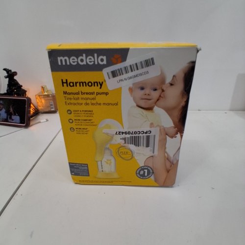 MEDELA MANUAL HARMONY BREAST PUMP - YELLOW image 4