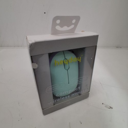 HEYDAY COMPACT WIRELESS MOUSE WITH BLUETOOTH AND USB RECEIVER - SPRING TEAL image 2