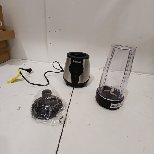 4PC STARFRIT PERSONAL BLENDER SET - SILVER / BLACK (MODEL: HL-2576) image 4