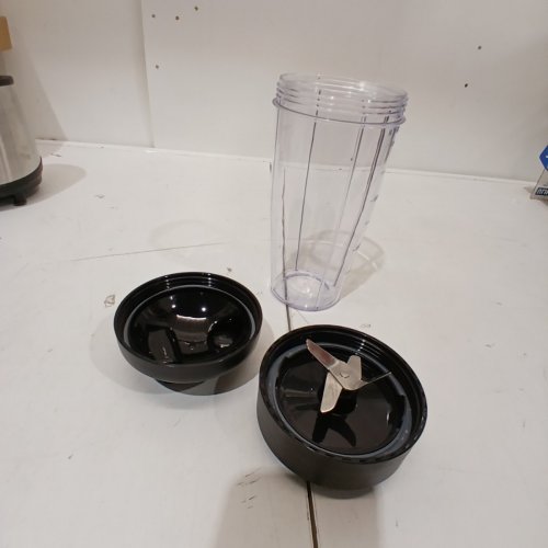 4PC STARFRIT PERSONAL BLENDER SET - SILVER / BLACK (MODEL: HL-2576) image 5