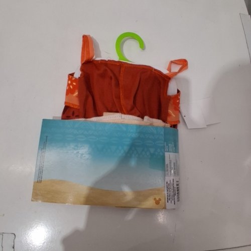 TODDLER DISGUISE MOANA 2 SIMEA COSTUME - 2T - ORANGE (STYLE: 171089S) image 3