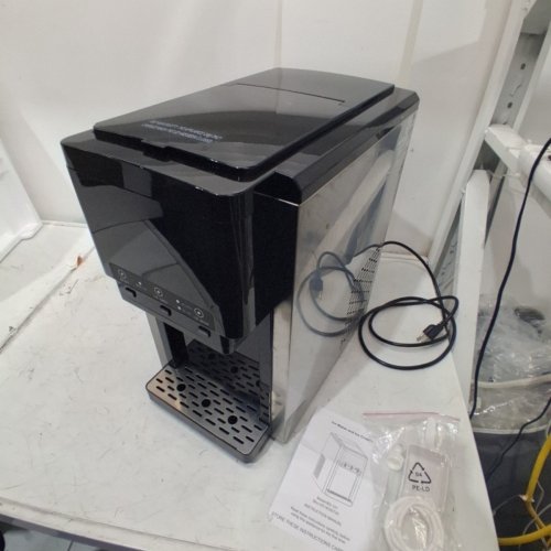 ADVWIN 3-IN-1 ICE MAKER, CRUSHER, AND WATER DISPENSER - 110-120V, 300W - SILVER/BLACK (MODEL: US14030720) image 6