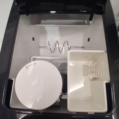 ADVWIN 3-IN-1 ICE MAKER, CRUSHER, AND WATER DISPENSER - 110-120V, 300W - SILVER/BLACK (MODEL: US14030720) image 8
